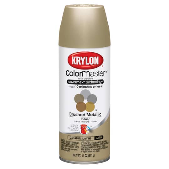 Krylon Colormaster Brushed Metallic